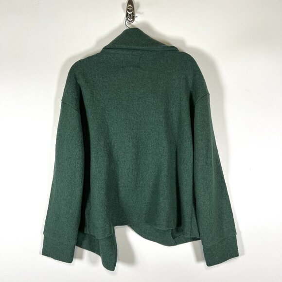 Sigrid Olsen Womens XL Cardigan Sweater Green Button NWT Wool Blend Boho - Picture 8 of 10